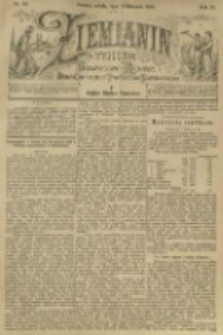 Ziemianin. Tygodnik przemysłowo-rolniczy; organ Centralnego Towarzystwa Gospodarczego w Wielkiem Księstwie Poznańskiem 1901.11.02 R.51 Nr44