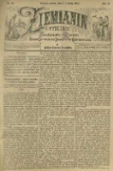 Ziemianin. Tygodnik przemysłowo-rolniczy; organ Centralnego Towarzystwa Gospodarczego w Wielkiem Księstwie Poznańskiem 1901.12.07 R.51 Nr49