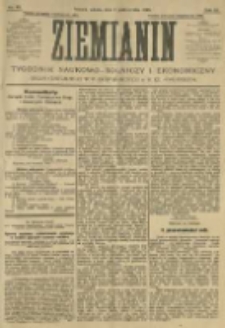 Ziemianin. Tygodnik naukowo-rolniczy i ekonomiczny; organ Centralnego Towarzystwa Gospodarczego w Wielkiem Księstwie Poznańskiem 1905.10.07 R.55 Nr40