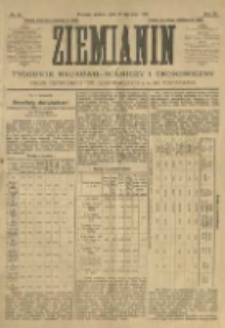 Ziemianin. Tygodnik naukowo-rolniczy i ekonomiczny; organ Centralnego Towarzystwa Gospodarczego w Wielkiem Księstwie Poznańskiem 1906.01.20 R.56 Nr3