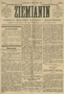 Ziemianin. Tygodnik naukowo-rolniczy i ekonomiczny; organ Centralnego Towarzystwa Gospodarczego w Wielkiem Księstwie Poznańskiem 1906.03.17 R.56 Nr11