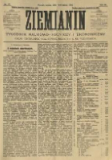 Ziemianin. Tygodnik naukowo-rolniczy i ekonomiczny; organ Centralnego Towarzystwa Gospodarczego w Wielkiem Księstwie Poznańskiem 1906.04.14 R.56 Nr15