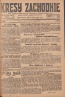 Kresy Zachodnie: pismo poświęcone obronie interesów narodowych na zachodnich ziemiach Polski 1924.11.26 R.2 Nr240