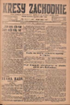 Kresy Zachodnie: pismo poświęcone obronie interesów narodowych na zachodnich ziemiach Polski 1924.11.28 R.2 Nr242