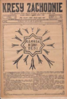 Kresy Zachodnie: pismo poświęcone obronie interes&oacute;w narodowych na zachodnich ziemiach Polski 1924.12.25 R.2 Nr264