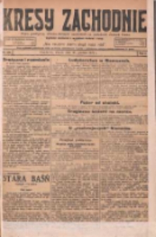Kresy Zachodnie: pismo poświęcone obronie interes&oacute;w narodowych na zachodnich ziemiach Polski 1924.12.30 R.2 Nr266