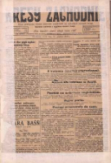 Kresy Zachodnie: pismo poświęcone obronie interes&oacute;w narodowych na zachodnich ziemiach Polski 1924.12.31 R.2 Nr267