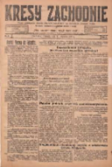 Kresy Zachodnie: pismo poświęcone obronie interes&oacute;w narodowych na zachodnich ziemiach Polski 1925.01.11 R.3 Nr8