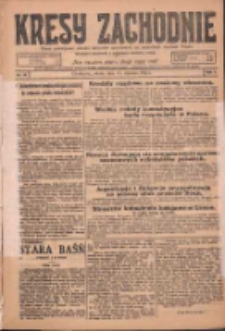 Kresy Zachodnie: pismo poświęcone obronie interes&oacute;w narodowych na zachodnich ziemiach Polski 1925.01.17 R.3 Nr13