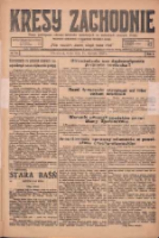 Kresy Zachodnie: pismo poświęcone obronie interesów narodowych na zachodnich ziemiach Polski 1925.01.21 R.3 Nr16