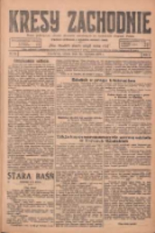 Kresy Zachodnie: pismo poświęcone obronie interes&oacute;w narodowych na zachodnich ziemiach Polski 1925.01.24 R.3 Nr19