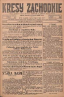 Kresy Zachodnie: pismo poświęcone obronie interesów narodowych na zachodnich ziemiach Polski 1925.01.29 R.3 Nr23