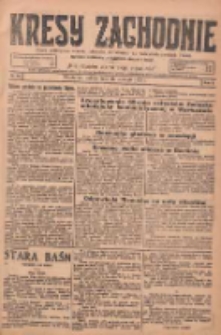 Kresy Zachodnie: pismo poświęcone obronie interes&oacute;w narodowych na zachodnich ziemiach Polski 1925.01.31 R.3 Nr25