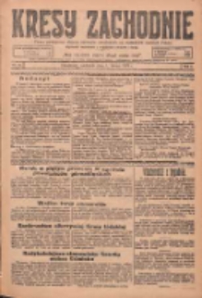 Kresy Zachodnie: pismo poświęcone obronie interes&oacute;w narodowych na zachodnich ziemiach Polski 1925.02.01 R.3 Nr26