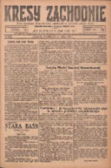 Kresy Zachodnie: pismo poświęcone obronie interes&oacute;w narodowych na zachodnich ziemiach Polski 1925.02.05 R.3 Nr28