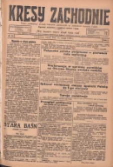Kresy Zachodnie: pismo poświęcone obronie interes&oacute;w narodowych na zachodnich ziemiach Polski 1925.02.17 R.3 Nr38