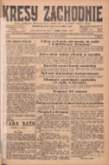 Kresy Zachodnie: pismo poświęcone obronie interes&oacute;w narodowych na zachodnich ziemiach Polski 1925.02.18 R.3 Nr39