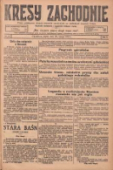 Kresy Zachodnie: pismo poświęcone obronie interes&oacute;w narodowych na zachodnich ziemiach Polski 1925.02.20 R.3 Nr41
