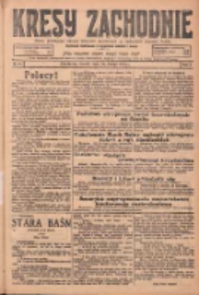 Kresy Zachodnie: pismo poświęcone obronie interesów narodowych na zachodnich ziemiach Polski 1925.02.24 R.3 Nr44