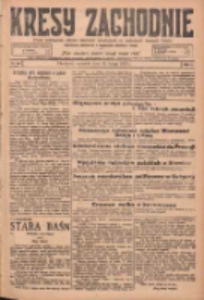 Kresy Zachodnie: pismo poświęcone obronie interes&oacute;w narodowych na zachodnich ziemiach Polski 1925.02.26 R.3 Nr46