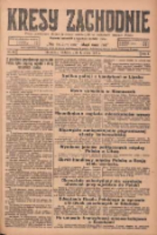 Kresy Zachodnie: pismo poświęcone obronie interesów narodowych na zachodnich ziemiach Polski 1925.03.01 R.3 Nr49
