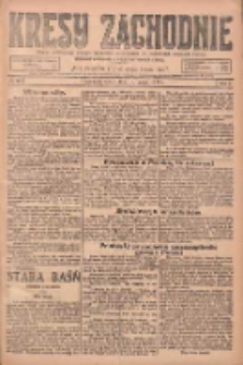 Kresy Zachodnie: pismo poświęcone obronie interes&oacute;w narodowych na zachodnich ziemiach Polski 1925.03.18 R.3 Nr63