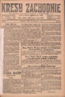 Kresy Zachodnie: pismo poświęcone obronie interes&oacute;w narodowych na zachodnich ziemiach Polski 1925.03.21 R.3 Nr66