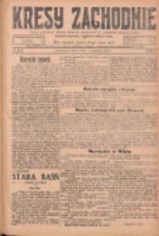 Kresy Zachodnie: pismo poświęcone obronie interes&oacute;w narodowych na zachodnich ziemiach Polski 1925.04.07 R.3 Nr80