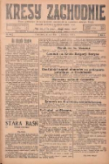 Kresy Zachodnie: pismo poświęcone obronie interes&oacute;w narodowych na zachodnich ziemiach Polski 1925.04.18 R.3 Nr89
