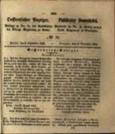Oeffentlicher Anzeiger. 1851.09.09 Nro.36