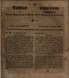 Amtsblatt der Königlichen Regierung zu Posen. 1854.08.01 Nro.31