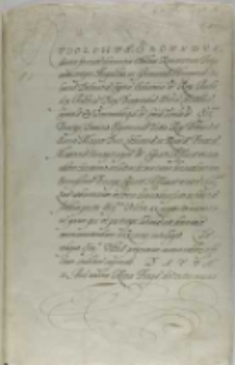 List cesarza Rudolfa II do kr&oacute;la Zygmunta III, Praga 03.10.1595
