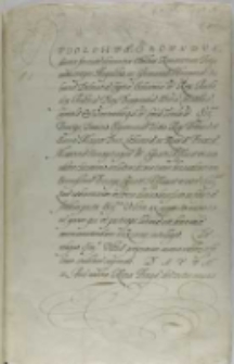 List cesarza Rudolfa II do króla Zygmunta III, Praga 03.10.1595