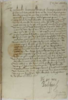 List Filipa III króla Hiszpanii do króla Zygmunta III, Madryt 20.01.1600