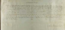 Brave Klemensa VIII do króla Zygmunta III, Rzym 21.04.1601