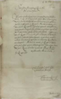 List Fryderyka księcia Kurlandii do króla Zygmunta III, Bausk 29.12.1602