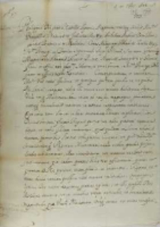 List Filipa IV króla Hiszpanii do króla Zygmunta III, Madryt 20.12.1623