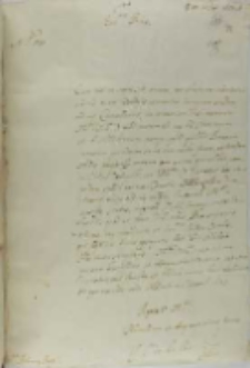 List J. L. de Loo kanclerza Orderu Złotego Runa, Madryt 20.12.1623