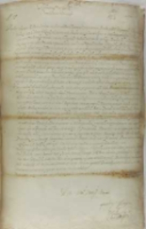 List Marka Sobieskiego do Piotra Tylickiego, Złoczów 18.06.1602