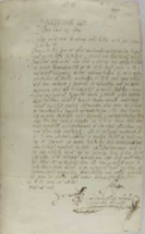 List Konstantego księcia Ostrowskiego, wojewody kijowskiego do króla Zygmunta III, Ostróg 20.06.1602