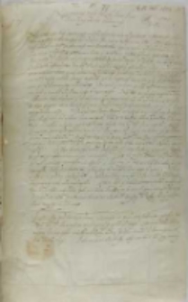 List Stanisława Golskiego, wojewody podlaskiego do króła Zygmunta III, Bar 19.02.1603