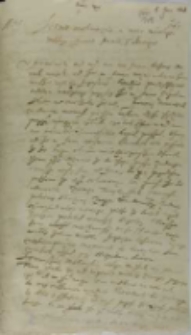 List Zygmunta Karnkowskiego do Jana Zbigniewa Ossolińskiego, Warszawa 06.01.1616