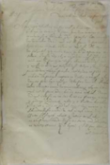 List Janusza Ostrogskiego, kasztelana krakowskiego do Jana Zbigniewa Ossolińskiego, Swierna 03.09.1616
