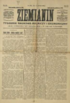 Ziemianin. Tygodnik naukowo-rolniczy i ekonomiczny; organ Centralnego Towarzystwa Gospodarczego w Wielkiem Księstwie Poznańskiem 1917.08.05 R.68 Nr31