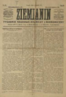 Ziemianin. Tygodnik naukowo-rolniczy i ekonomiczny; organ Centralnego Towarzystwa Gospodarczego w Wielkiem Księstwie Poznańskiem 1917.12.02 R.68 Nr48