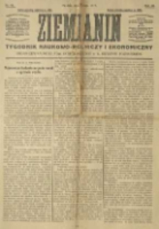 Ziemianin. Tygodnik naukowo-rolniczy i ekonomiczny; organ Centralnego Towarzystwa Gospodarczego w Wielkiem Księstwie Poznańskiem 1917.05.06 R.68 Nr18