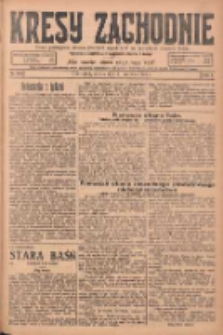 Kresy Zachodnie: pismo poświęcone obronie interes&oacute;w narodowych na zachodnich ziemiach Polski 1925.06.06 R.3 Nr129