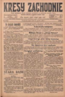 Kresy Zachodnie: pismo poświęcone obronie interes&oacute;w narodowych na zachodnich ziemiach Polski 1925.06.19 R.3 Nr139
