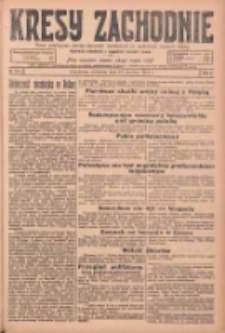 Kresy Zachodnie: pismo poświęcone obronie interesów narodowych na zachodnich ziemiach Polski 1925.06.21 R.3 Nr141