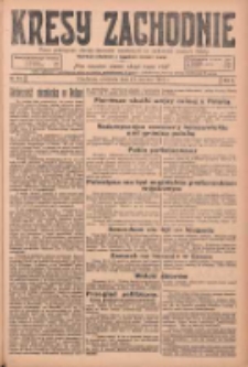 Kresy Zachodnie: pismo poświęcone obronie interes&oacute;w narodowych na zachodnich ziemiach Polski 1925.06.21 R.3 Nr141